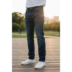 LRG Lifted Research Group 36x32 Slim Staight Denim Jeans NWT